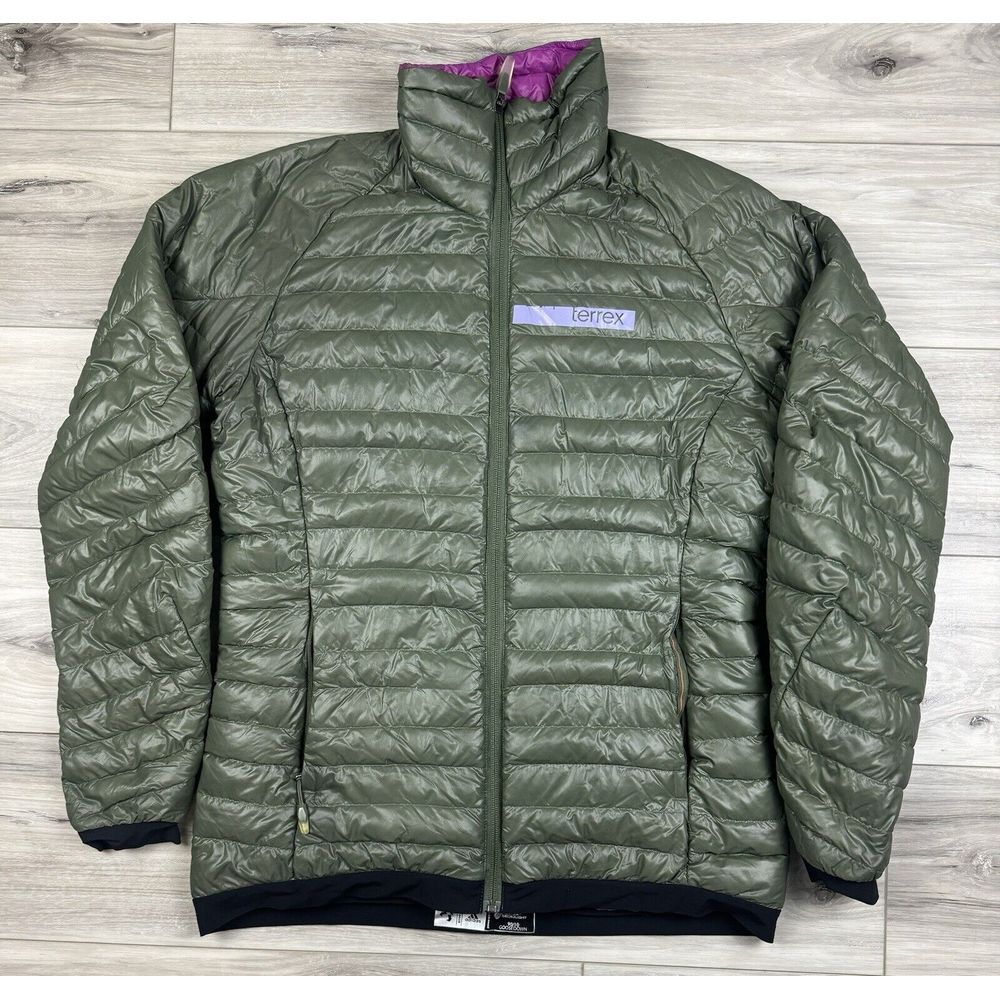 Adidas‎ TERREX Luxury GOOSE DOWN Pertex Running Workout Winter Parka Jacket L